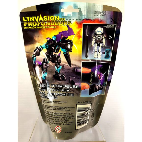 LEGO 44016 Hero Factory Invasion from Below JAW BEAST VS. STORMER, New See Pics! - Picture 4 of 4